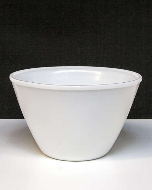 MILK GLASS MIXING BOWL