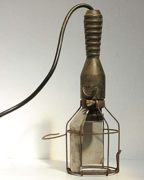 VINTAGE STIRLING INSPECTION LAMP WITH 5m CABLE