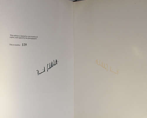 SOME AFRIKANERS PHOTOGRAPHED DAVID GOLDBLATT BOOK 120/1000 AUTOGRAPHED