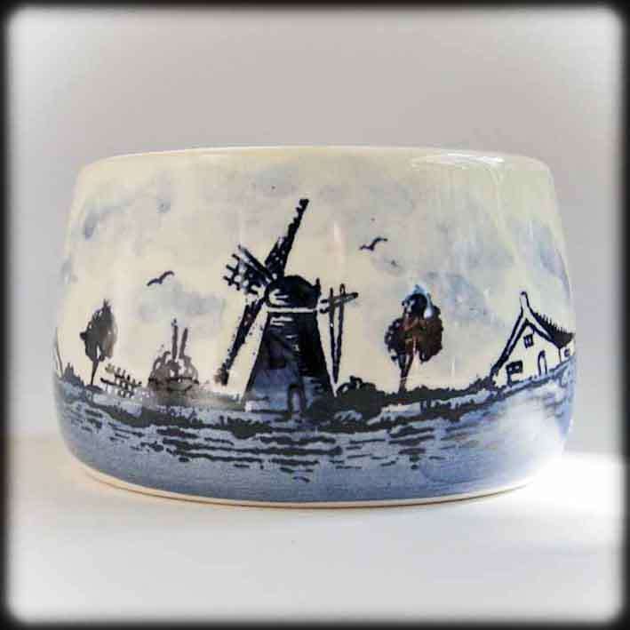DELFT BLUE, HOLLAND, SMALL CONTAINER x 1