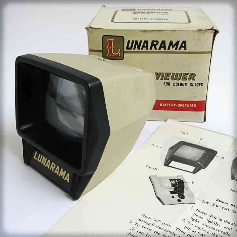 VINTAGE LUNARAMA 35mm SLIDE VIEWER x1 !