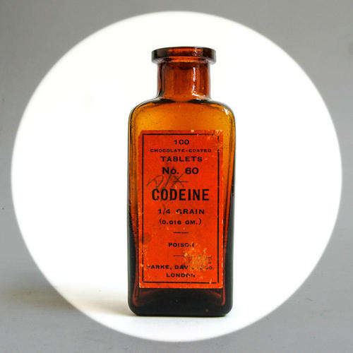 VINTAGE CODEINE BOTTLE x1