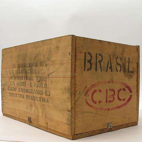 VINTAGE CBC BRASIL MUNITIONS CRATE