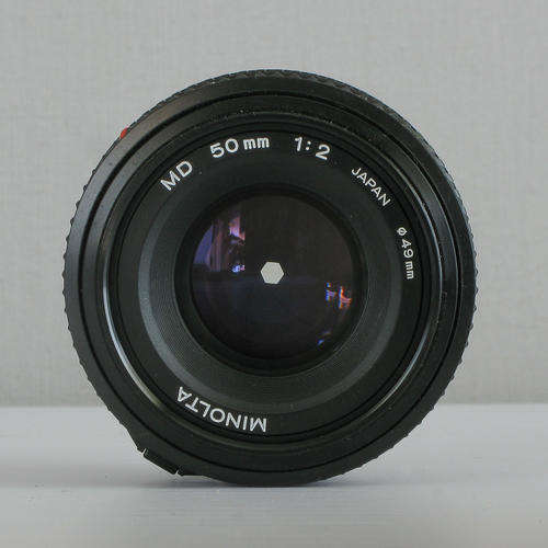 VINTAGE MINOLTA XG-SE CAMERA WITH 50mm 1:2 LENS
