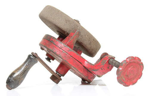 VINTAGE HANDY ANDY BENCH GRINDER No.2 USA