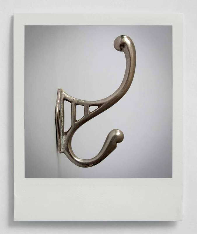 Chromed Metal Clothing Hooks