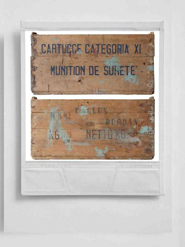 Italian Munitions Crate