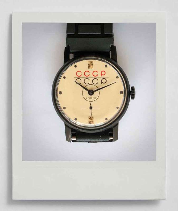 SOVIET MECHANICAL WRIST WATCH, POBEDA