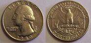 1980 Circulated American Quarter Dollar