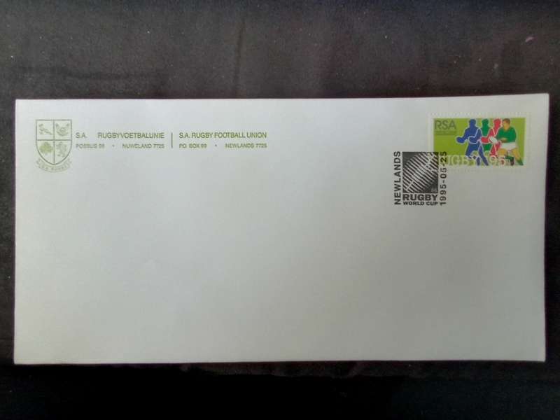 FDC Rugby SARU 1989  (AK-132C)