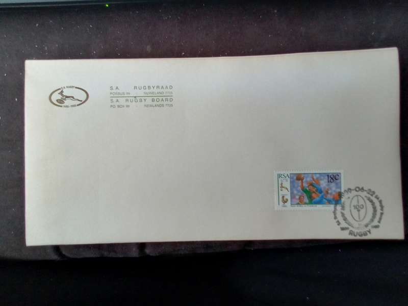 FDC Rugby SARU 1995 (AK-137C)