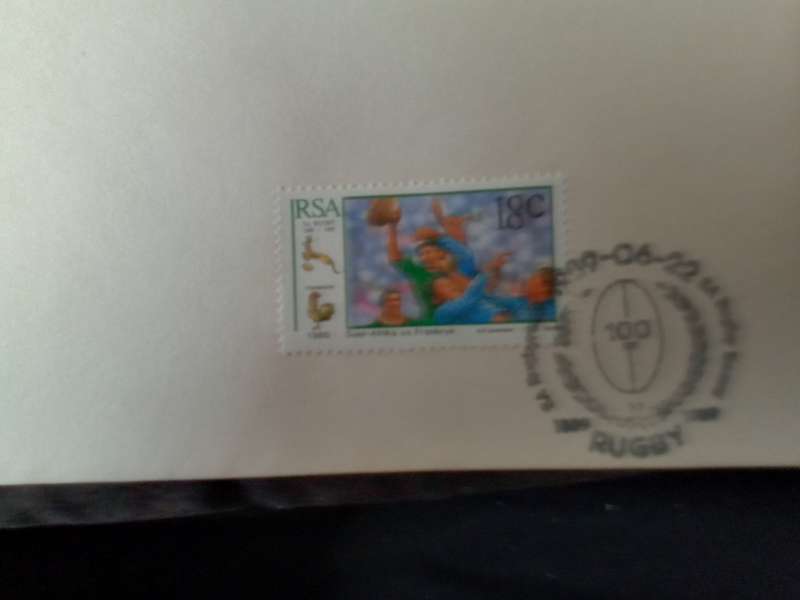 FDC Rugby SARU 1995 (AK-137C)