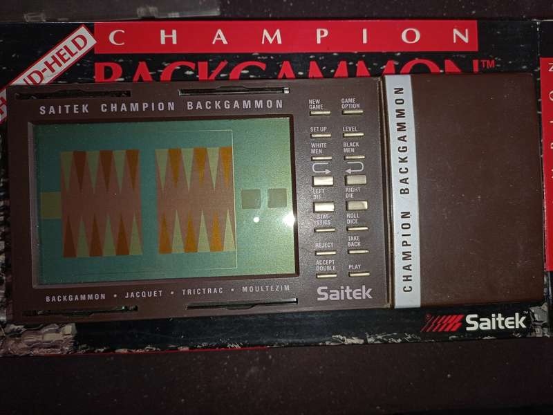 Saitek Backgammon Electronic Game (TPS-204G)