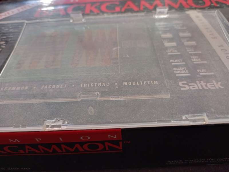 Saitek Backgammon Electronic Game (TPS-204G)