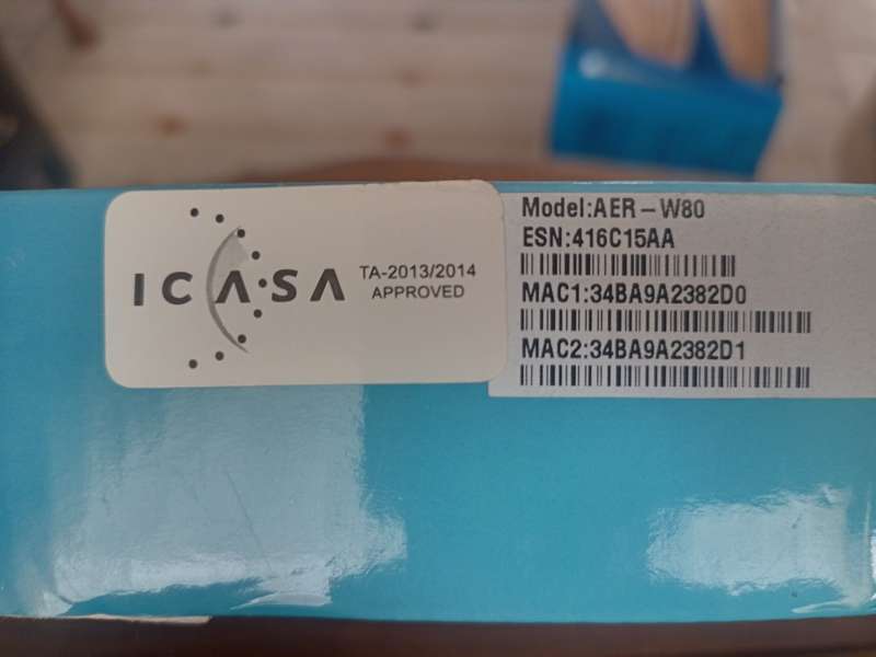 EVDO Wi-Fi Router (TPS-210H)