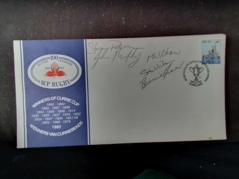 FDC Rugby WPRU Centenary (AK-139C)