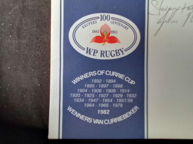 FDC Rugby WPRU Centenary (AK-139C)