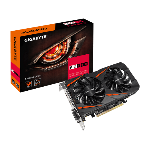 Gigabyte Radeon RX 550 Gaming OC 2G