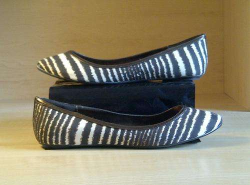 UK Import - New Look - Zebra print ballet pumps