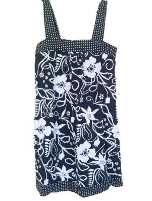 Black and White Printed dress