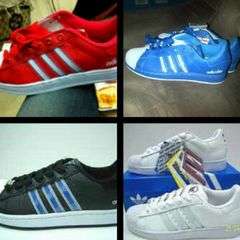 Adidas Adicolor Shoes Too Clear!!!!!!!! Bid Is Per Pair!!!!!!!!!