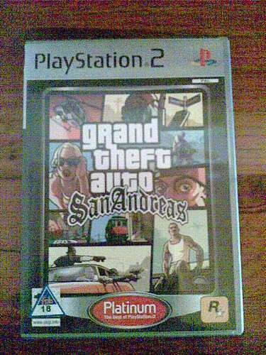 Grand Theft Auto San Andreas Ps2 Game For Sale
