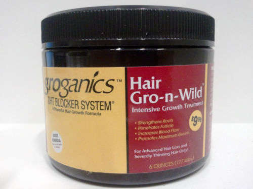 Groganics Hair Gro-n-Wild Intensive Growth Treatment 6oz