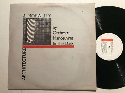 Orchestral Manoeuvres in the Dark OMD - Architecture & Morality (Die cut cover)
