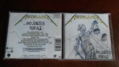 Metallica- And justice for all cd