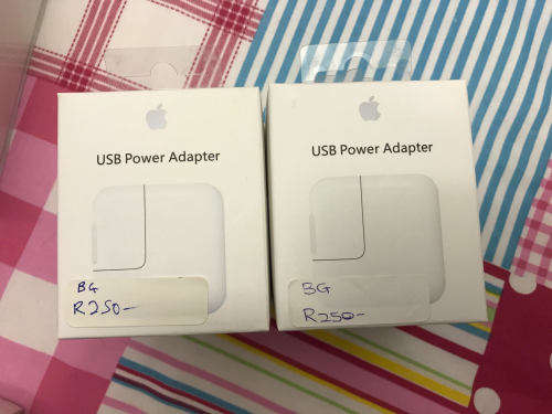 Original Apple iPad 12W -  Charger / Adapter -Power Adapter OR (Charge i Phone Faster)