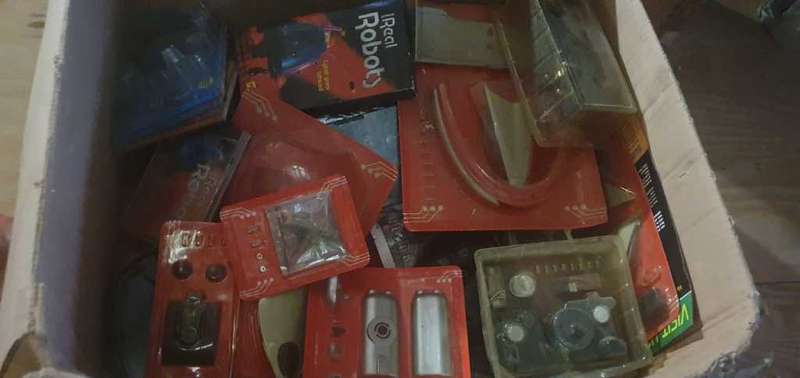 Real Robot Parts and magazines