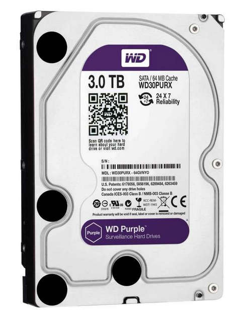 WD Purple 3TB x4
