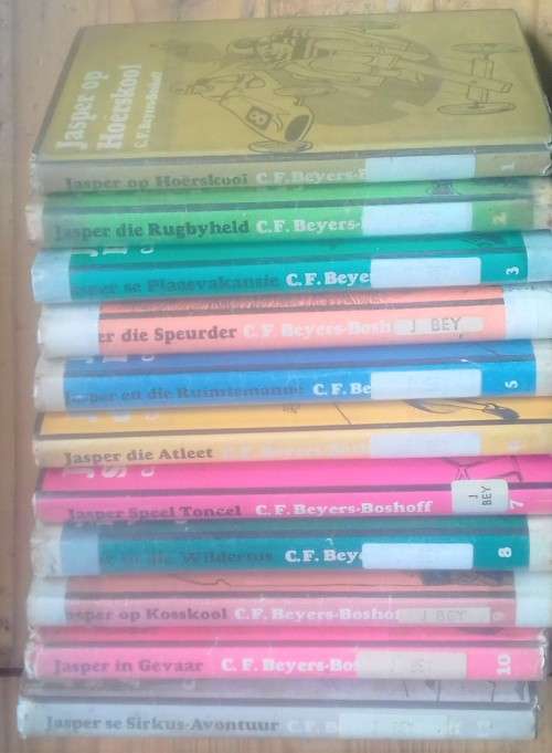 JASPER BOEKE deur C.F. BEYERS-BOSHOFF - JASPER REEKS NR 1 - 11
