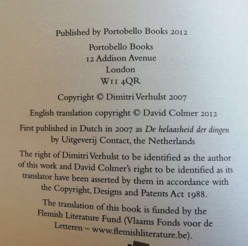 The Misfortunates - Dimitri Verhulst