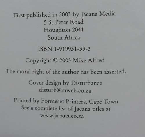 Johannesburg Portraits / Mike Alfred