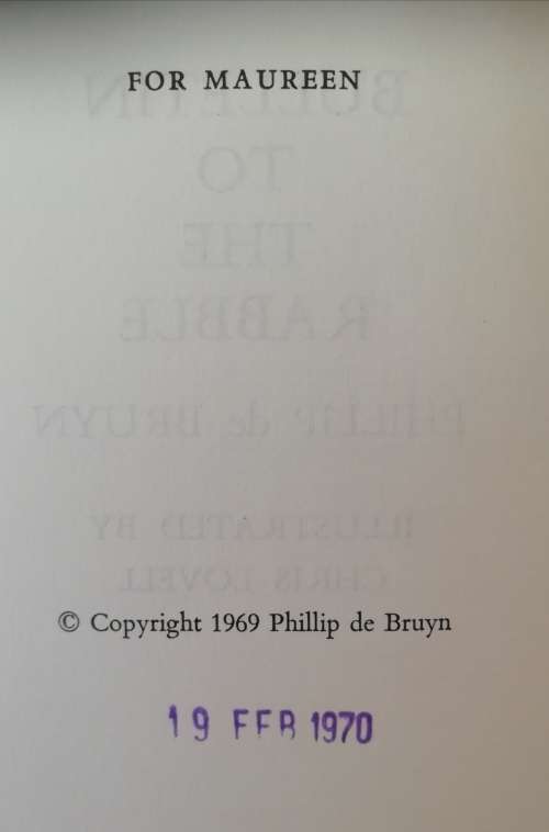 Bulletin to the Rabble / Phillip de Bruyn