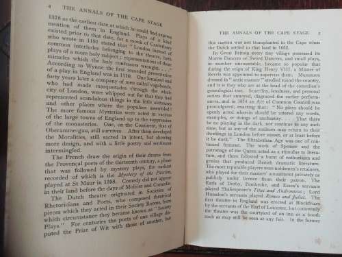 The Annals of The Cape Stage / P. W.Laidler