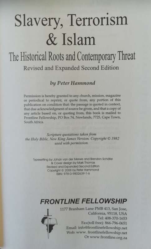 Slavery, Terrorism and Islam / Peter Hammond