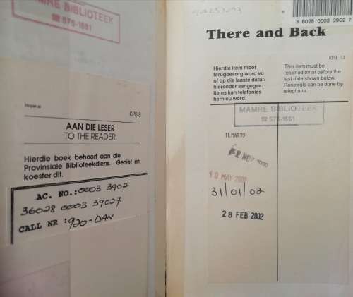 There and Back Robben Island 1964-1979 by Eddie Daniels