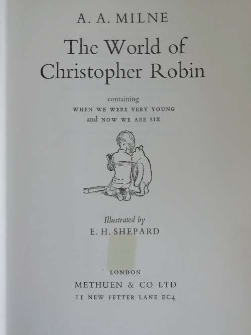 The World of Christopher Robin / A. A. MILNE