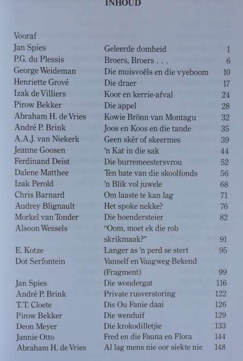 Storie-sjempyn - 50 humoristiese verstellings / Jan Vosloo