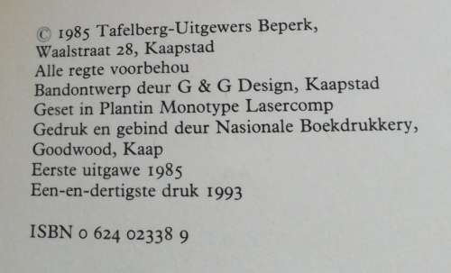 SKAKERING  Saamgestel deur D. J. Opperman en G. H. J. Coetzee