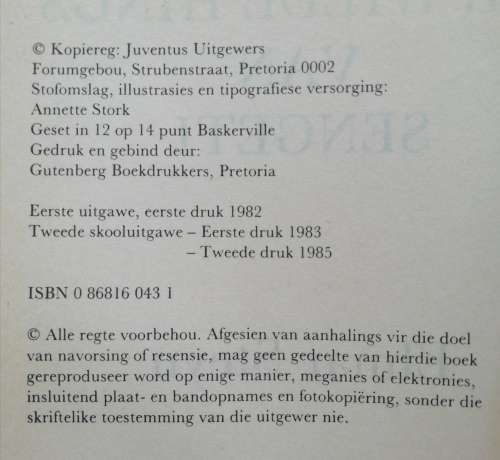 die Wilde Hings van Sengeti / Elmar Steyn