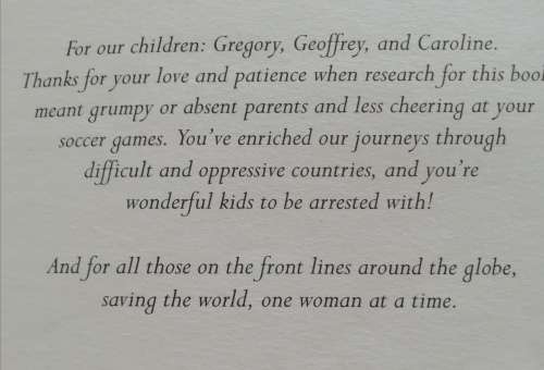 Half The Sky How to Change the World / Nicholas D Kristof and Sheryl Wudunn