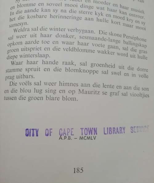 Seun Van Die Kruine / David Louw en Michael Language