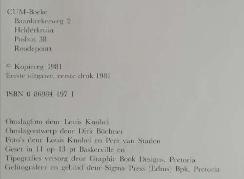 Thlamab, Die Boesmankind deur Louis Knobel (1981)