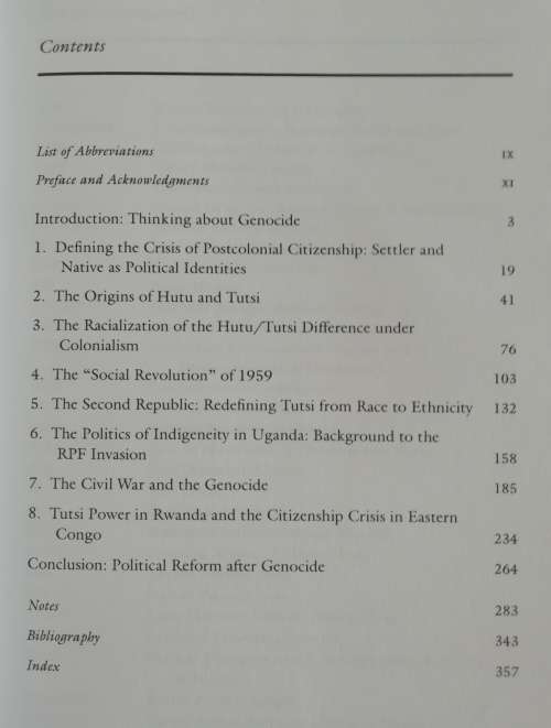 When Victims Become Killers Colonialism, Nativism, and the Genocide in Rwanda  by Mahmood Mamdani