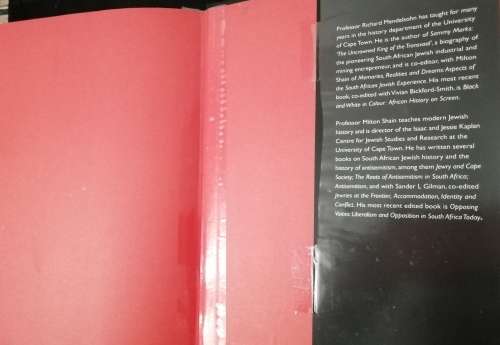 The Jews in South Africa. An Illustrated History / Mendelsohn, Richard and Milton Shain
