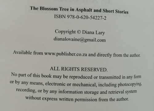 The Blossom Tree In Asphalt and Short Stories / Dianna Lary