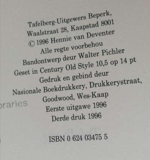 Scoops en Skandes and Flaters en Kraters / Hennie van Deventer